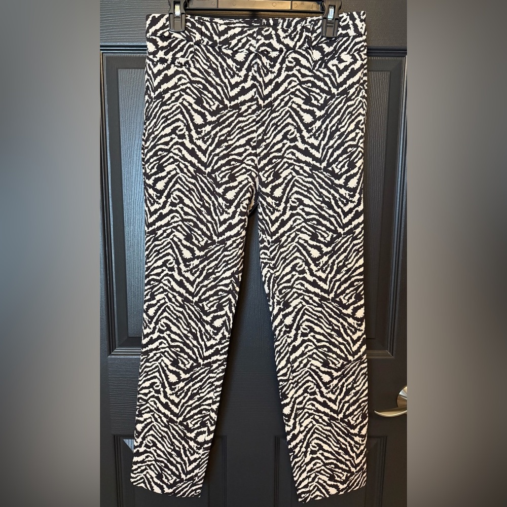 Banana Republic Zebra Print Pants